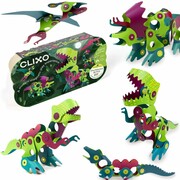 Clixo, zestaw klocków magnetycznych z motywem DINO, 36 elementów CLIXO