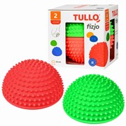 Zestaw dwóch półkul sensorycznych kolce/jeżyki Tullo