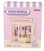 Miniaturowa księgarnia makieta do samodzielnego składania I-Total
