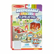 Psi Patrol Naklejki wielokrotne Flip-Flap Misje klasyczne Psi Patrol by Melissa & Doug