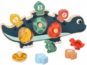 Układanka mama dinozaur z cyferkami Adam Toys