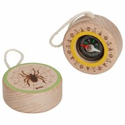 Kompas drewniany z pająkiem Goki