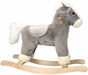 Pluszowy konik na biegunach Siwek AdamToys