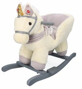 Jednorożec na biegunach z fotelikiem Adam Toys