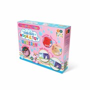 Zestaw zmieniający kolor książeczka z zabawką- Jednorożec Buddy & Barney