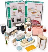 Zestaw promocyjny LELIN - 4 komplety mebelków Lelin