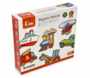 Magnesy drewniane dla dzieci - Pojazdy Viga