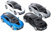 Metalowy model BMW i8, skala 1:36 Goki