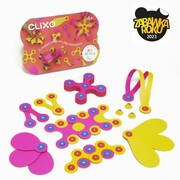 Clixo klocki magnetyczne Crew pack, Różowo-Żółte CLIXO