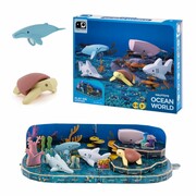 Zestaw magnetycznych figurek Wodny Świat 3D Half Toys