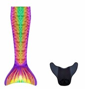 Syreni ogon - monopłetwa do pływania Cancun Aquaris 2XS/XS Kuaki Mermaids