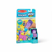 Sticker WOW! Stempelek z naklejkami fioletowy jednorożec Melissa & Doug
