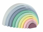 Drewniana układanka Tęcza Lelin