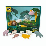 Magnetyczne figurki Half Toys Leśny Świat Half Toys