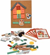 Przybijanka korkowa- Przygoda na farmie Adam Toys