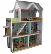 Duży drewniany domek dla lalek AdamToys