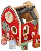 Farma Drewniany sorter z klockami Adam Toys