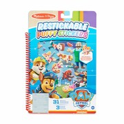 Psi Patrol Naklejki wypukłe wielorazowe - Zatoka Przygód Psi Patrol by Melissa & Doug