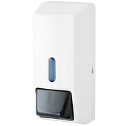 Dozownik do mydła na ścianę Sanitario STANDARD 800 ml, białe tworzywo ABS Sanitario