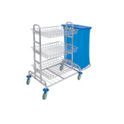 Zestaw do sprzątania: kosze + uchwyt z workiem na odpady Splast Splast