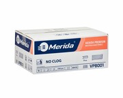 Ręcznik papierowy ZZ Merida Premium łatwo rozpuszczalne 3 warstwy 2700 szt. białe celuloza Merida