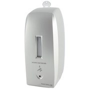 Automatyczny dozownik mydła w płynie i płynu do dezynfekcji Bisk MASTERLINE ak2 500 ml, srebrne tworzywo ABS, matowe Bisk