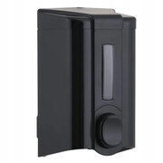 Dozownik do mydła w płynie Sanitario 1000 ml, czarne tworzywo ABS Sanitario