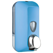 Dozownik do mydła w pianie Mar Plast 500 ml, niebieskie tworzywo ABS Mar Plast