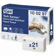 Ręcznik papierowy ZZ Tork Xpress Multifold 2 warstwy 2100 szt. ekstra miękki biała celuloza Tork