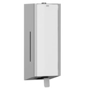 Dozownik do mydła w płynie 800 ml KWC Exos, stal w kolorze białym KWC