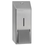 Dozownik do mydła w pianie Sanitario Afilado 1000 ml, stal nierdzewna matowa Sanitario