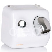 Suszarka do włosów basenowa Warmtec BARRELFLOW HR 2500 W, stal w kolorze białym Warmtec