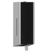 Dozownik do mydła w płynie 800 ml KWC Exos, stal w kolorze czarnym KWC