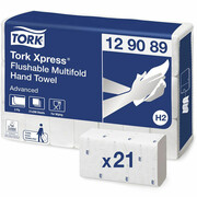 Ręcznik papierowy ZZ łatwo rozpuszczalny Tork Xpress Multifold 2 warstwy 4200 szt. biała celuloza Tork