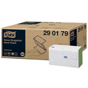 Ręcznik papierowy ZZ Tork 2 warstwy 3750 szt. zielona makulatura Tork