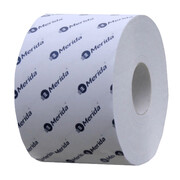 Papier toaletowy Merida Optimum 18 rolek 2 warstwy 68 m średnica 13.5 cm biały makulatura Merida
