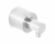 Dozownik do mydła w płynie ścienny walec Merida 1000 ml, stal nierdzewna matowa Merida