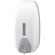 Dozownik do mydła w pianie Bisk MASTERLINE p1 750 ml, białe tworzywo ABS Bisk