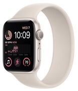 Smartwatch Apple Watch SE 2022 GPS 44mm Aluminium Księżycowa poświata z Księżycowa poświata paskiem Sport Apple