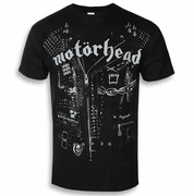 metalowa koszulka męska Motörhead - Leather Jacket - ROCK OFF - MHEADTEE49MB ROCK OFF