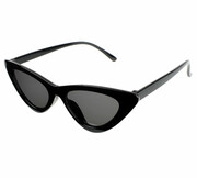 okulary przeciwsłoneczne JEWELRY & WATCHES - CAT EYE - Black - O13_black JEWELRY & WATCHES