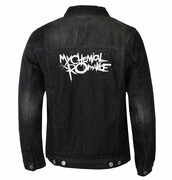 kurtka męska My Chemical Romance - Logo - Black DENIM - ROCK OFF - MCRDJ01MD ROCK OFF