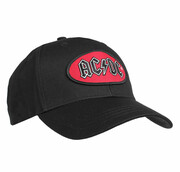 czapka z daszkiem AC/DC - Oval Logo - ROCK OFF - ACDCCAP05B ROCK OFF