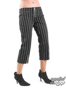 spodnie damskie 3/4 Mode Wichtig - Spodnie na suwak PIN Stripe - M-1-70-050-01 MODE WICHTIG