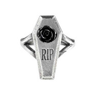 pierścień ALCHEMY GOTHIC - RIP Rose - R235 ALCHEMY GOTHIC
