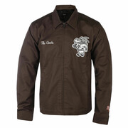 kurtka męska HUF x THRASHER - Field Crew - chocolate - jk00384-choco HUF x THRASHER