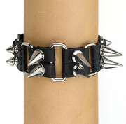 bransoletka CRAZY SPIKES - LSF1 119 LEATHER & STEEL FASHION