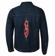 kurtka męska Slipknot - Tribal Logo - DENIM - ROCK OFF - SKDJ01MD ROCK OFF