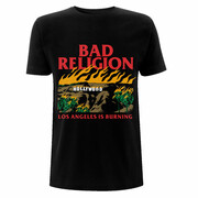 koszulka męska Bad Religion - Burning Black - RTBADTSBBUR NNM