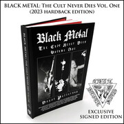 książka Black Metal: The Cult Never Dies Volume One (signed) HB - CND019 CULT NEVER DIE